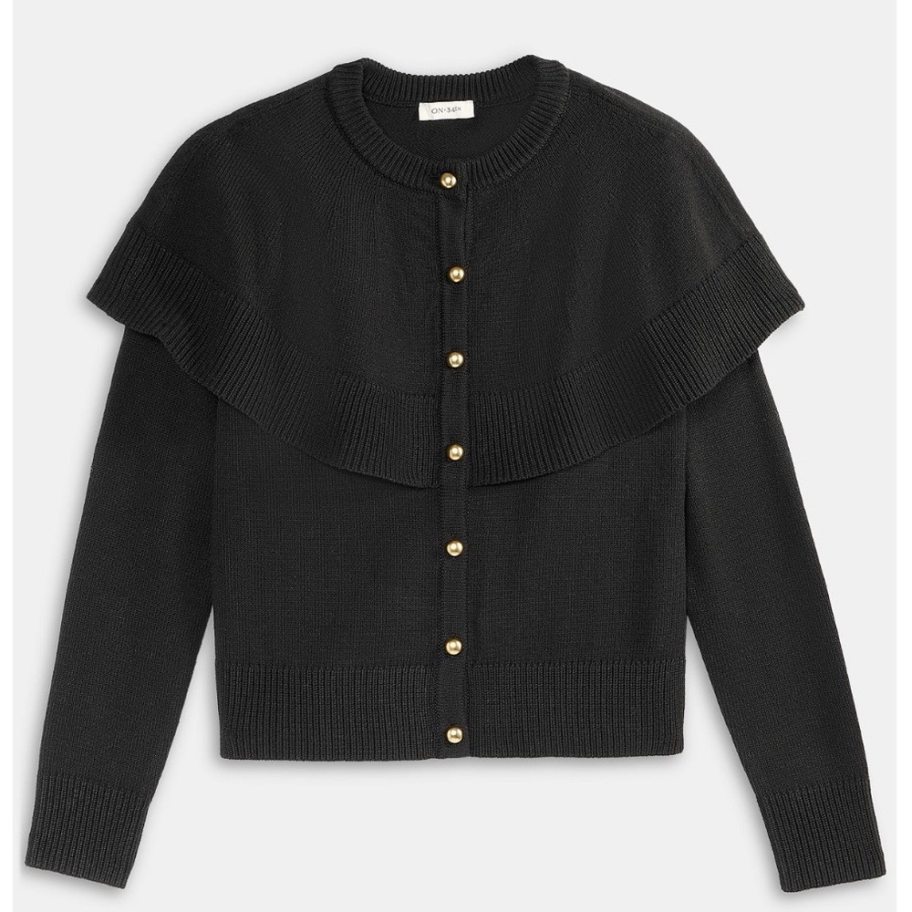 On 34th Cape Cardigan Button-Up Sweater